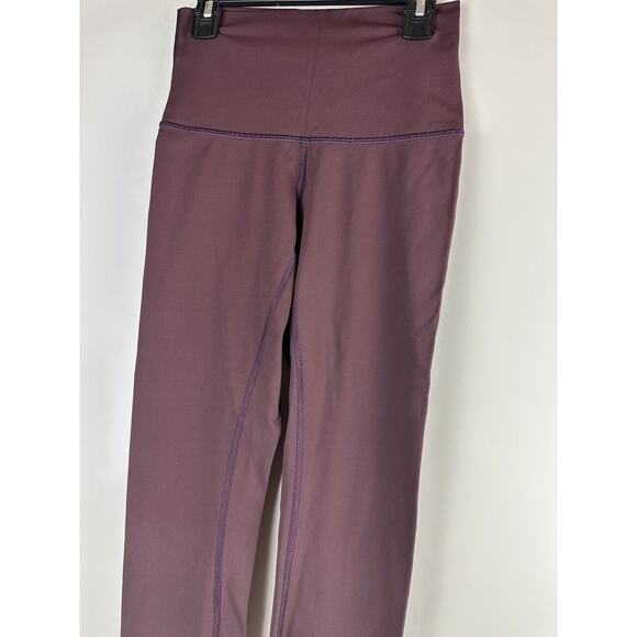 Lululemon Wunder Under Pant Hi-Rise Ombre Black Cherry Leggings Women's Size 4 - Picture 4 of 11